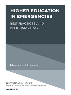 cover image of Higher Education in Emergencies